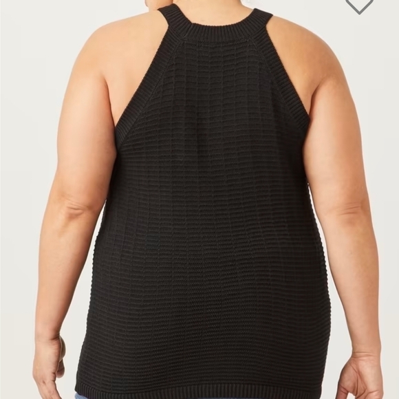 NWT Ryan Wylde Bella Knit Sleevless Sweater 5X Tank Top - Picture 2 of 7